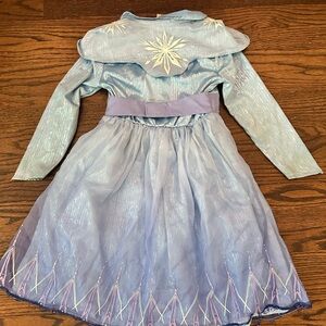 Disney Frozen Elsa Dress - Size 5/6